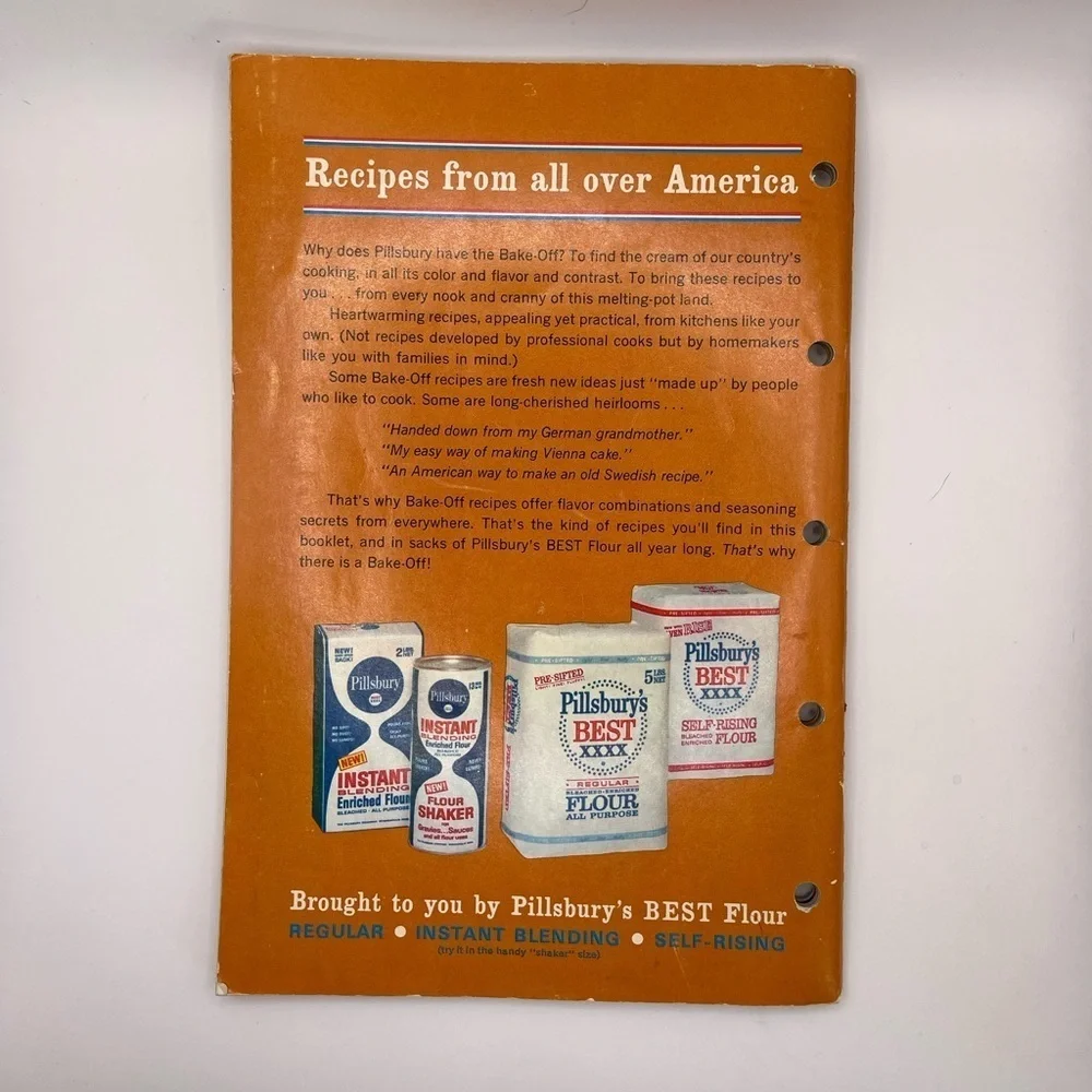 100 New Bake Off Recipes Vintage Grand National Pillsbury 1965 USA Winners